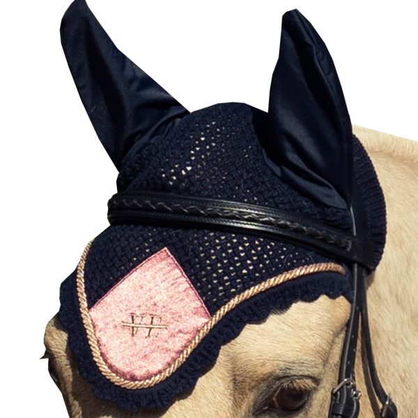 Ear Bonnet | Blueberry Rose - Image 4