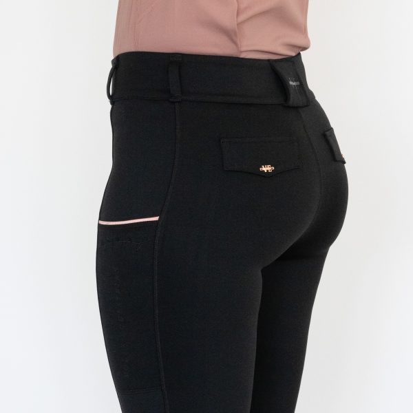 Natalie Black Full Seat Breeches - Image 8