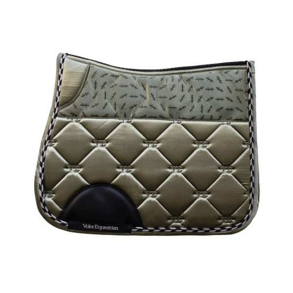 Jumping Saddle Pad | Olive Mist