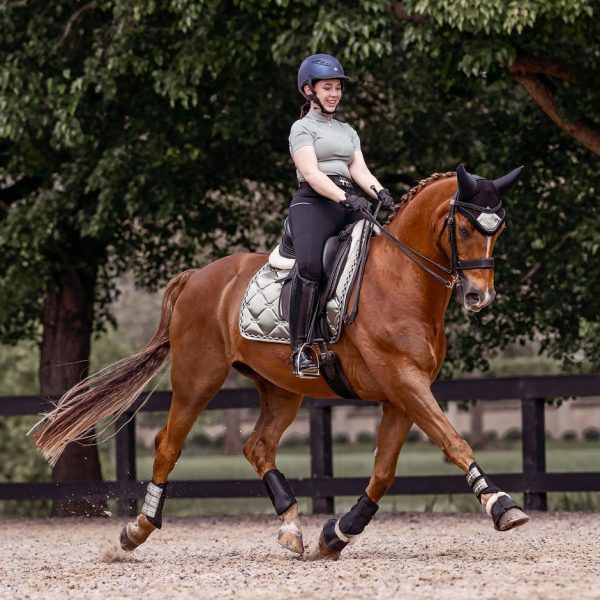 Dressage Saddle Pad | Olive Mist - Image 3