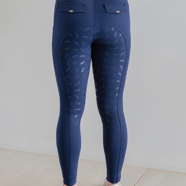 Rhianna Navy Full Seat Breeches - Image 6