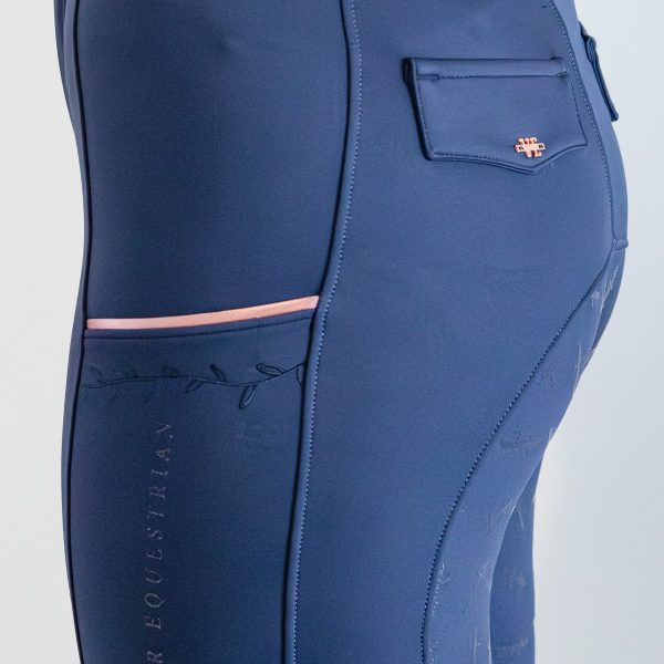 Rhianna Navy Full Seat Breeches - Image 8