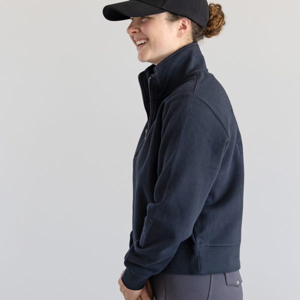 Michelle Half Zip | Navy - Image 3