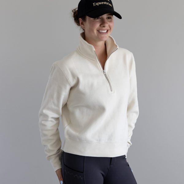 Michelle Half Zip | Salt - Image 5